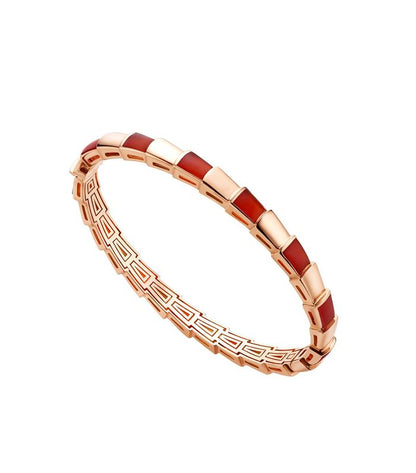 [OrnoraJewelry]SERPENTI BRACELET PINK GOLD RUBELLITE