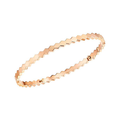 [OrnoraJewelry]BEE LOVE PINK GOLD BRACELET
