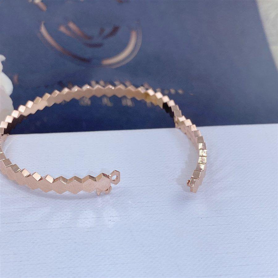 [OrnoraJewelry]BEE LOVE PINK GOLD BRACELET