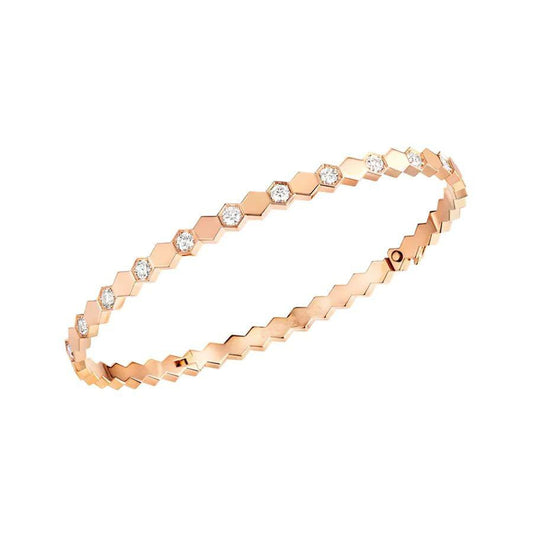 [Ornora Jewelry]BEE LOVE PINK GOLD DIAMOND BRACELET