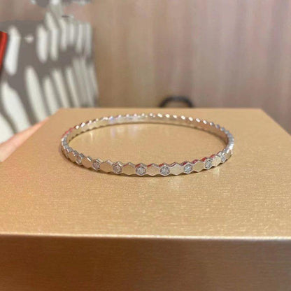 [OrnoraJewelry]BEE LOVE SILVER DIAMOND BRACELET