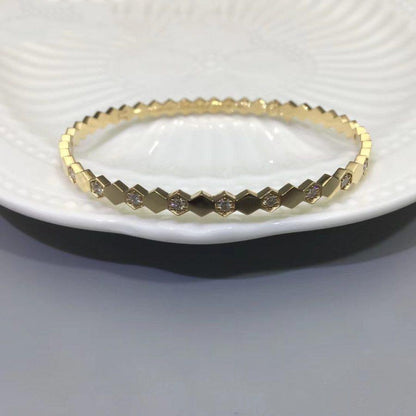 [OrnoraJewelry]BEE LOVE GOLD DIAMOND BRACELET