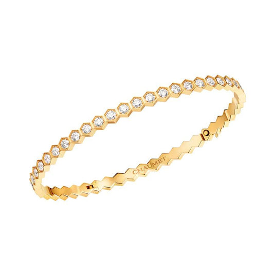 [OrnoraJewelry]BEE LOVE GOLD BRACELET FULL DIAMOND