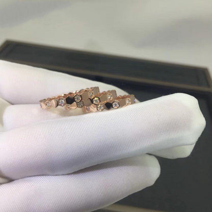 [OrnoraJewelry]BEE LOVE RING PINK GOLD DIAMOND