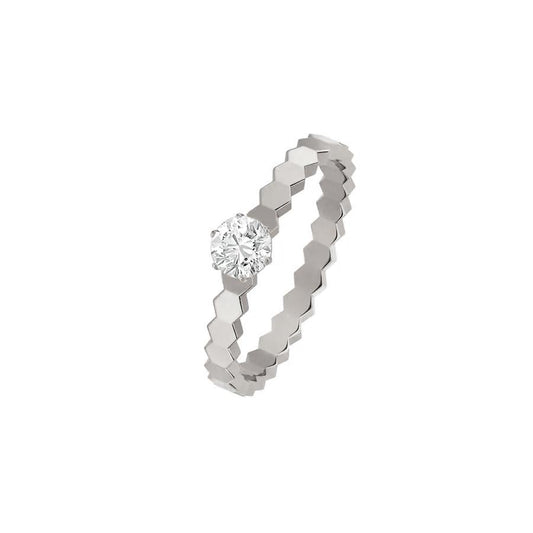 [OrnoraJewelry]BEE LOVE RING SILVER 1 DIAMOND