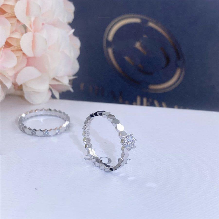 [OrnoraJewelry]BEE LOVE RING SILVER 1 DIAMOND