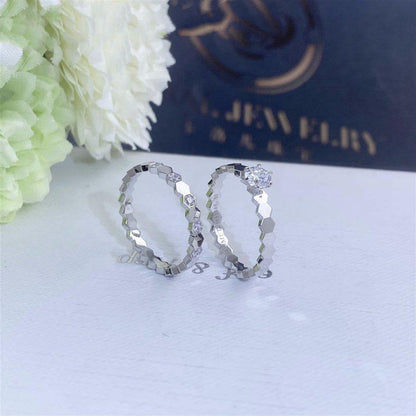 [OrnoraJewelry]BEE LOVE RING SILVER 1 DIAMOND