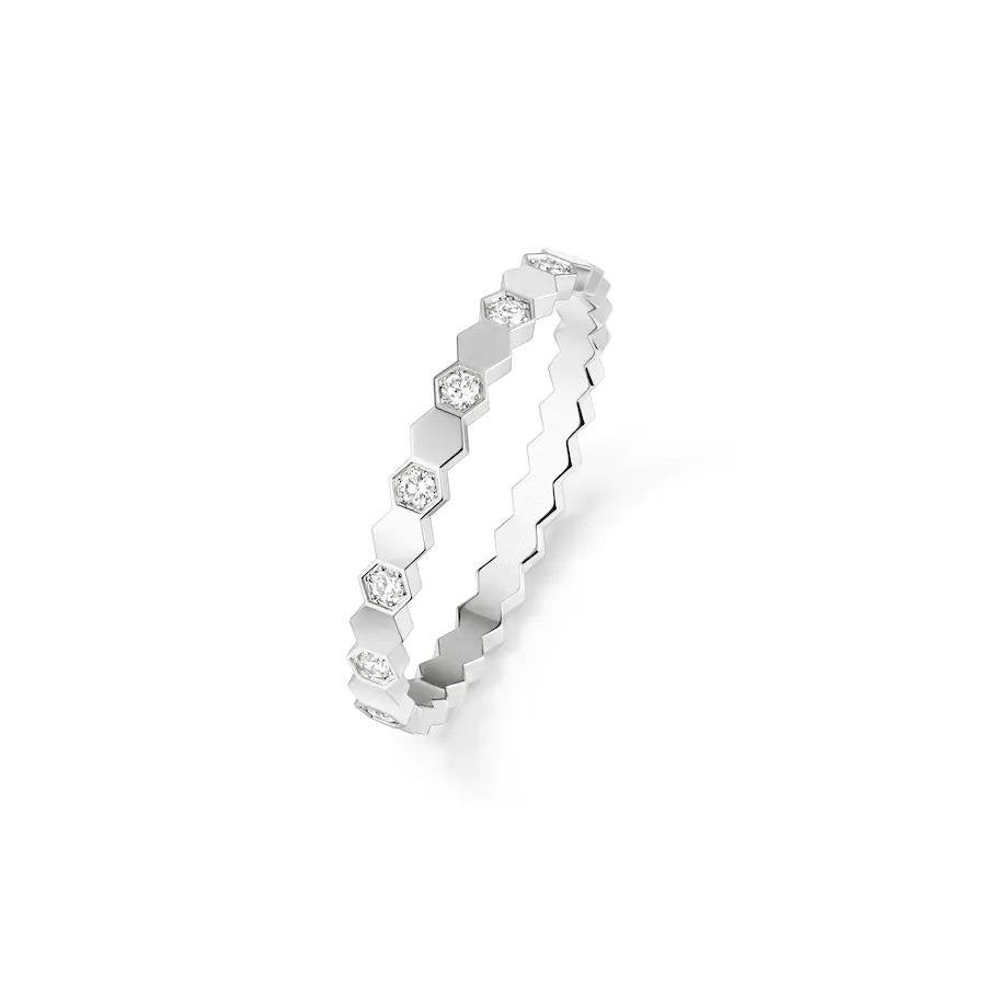[OrnoraJewelry]BEE LOVE RING SILVER DIAMOND