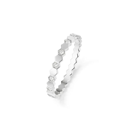 [OrnoraJewelry]BEE LOVE RING SILVER DIAMOND