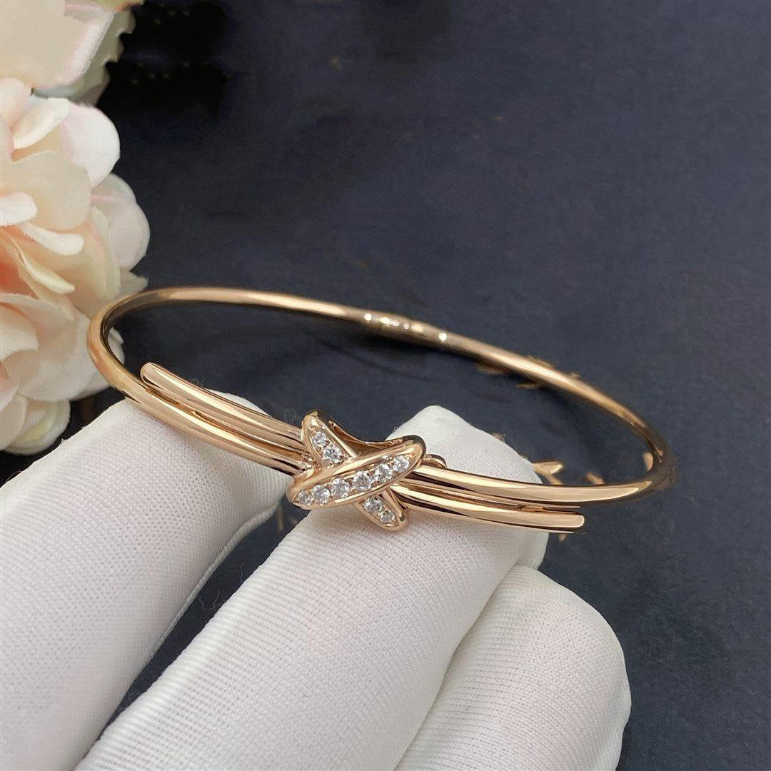 [OrnoraJewelry]JEUX DE BRACELET PINK GOLD DIAMONDS