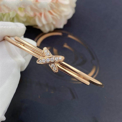 [OrnoraJewelry]JEUX DE BRACELET PINK GOLD DIAMONDS