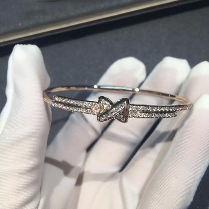 [OrnoraJewelry]JEUX DE BRACELET DIAMONDS PINK GOLD