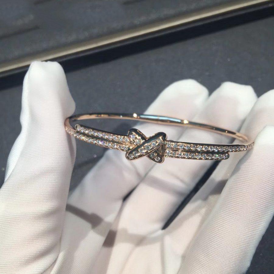 [OrnoraJewelry]JEUX DE BRACELET DIAMONDS PINK GOLD