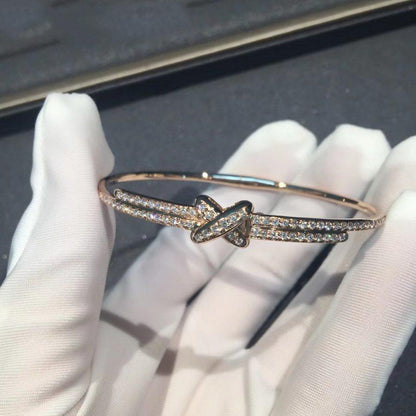 [OrnoraJewelry]JEUX DE BRACELET DIAMONDS PINK GOLD