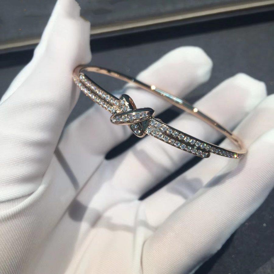 [OrnoraJewelry]JEUX DE BRACELET DIAMONDS PINK GOLD
