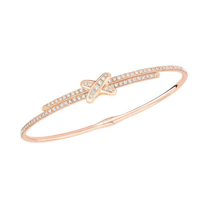 [OrnoraJewelry]JEUX DE BRACELET DIAMONDS PINK GOLD