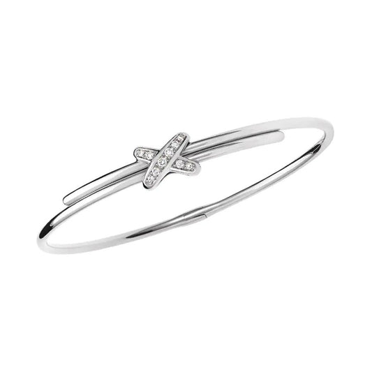 [OrnoraJewelry]JEUX DE BRACELET SILVER DIAMONDS