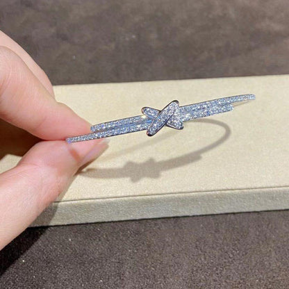 [OrnoraJewelry]JEUX DE BRACELET DIAMONDS SILVER