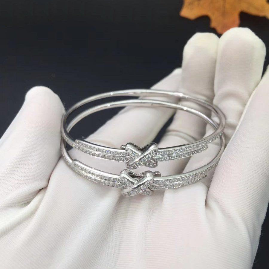 [OrnoraJewelry]JEUX DE BRACELET DIAMONDS SILVER