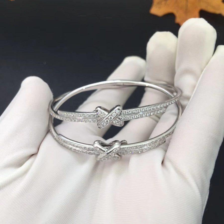 [OrnoraJewelry]JEUX DE BRACELET DIAMONDS SILVER