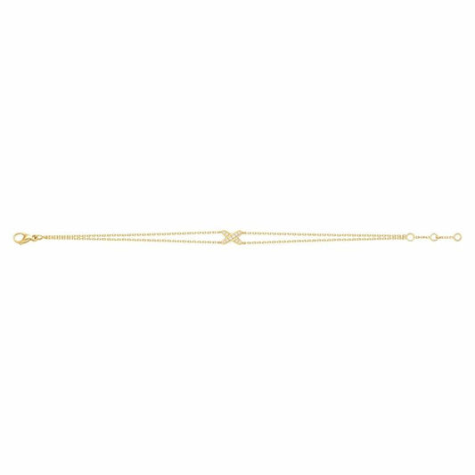 [OrnoraJewelry]JEUX BRACELET GOLD DIAMOND
