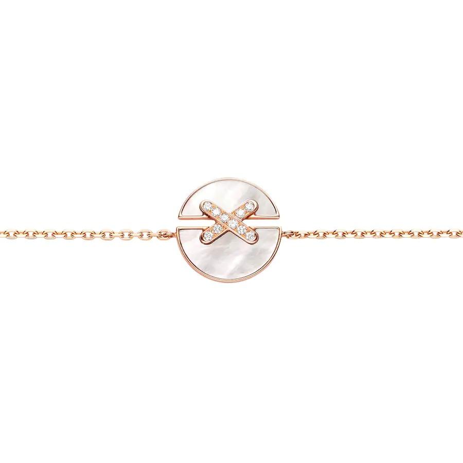 [OrnoraJewelry]JEUX DE BRACELET MOP PINK GOLD DIAMONDS