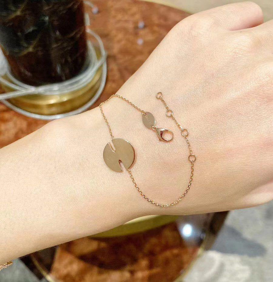[OrnoraJewelry]JEUX DE BRACELET MOP PINK GOLD DIAMONDS
