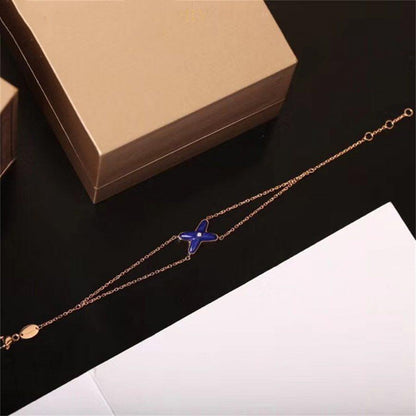 [OrnoraJewelry]Hollow Design Four-Leaf Clover Flower Shape Ring