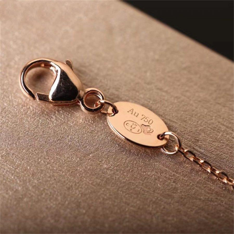 [OrnoraJewelry]Hollow Design Four-Leaf Clover Flower Shape Ring