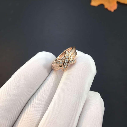 [OrnoraJewelry]JEUX DE PINK GOLD DIAMOND RING
