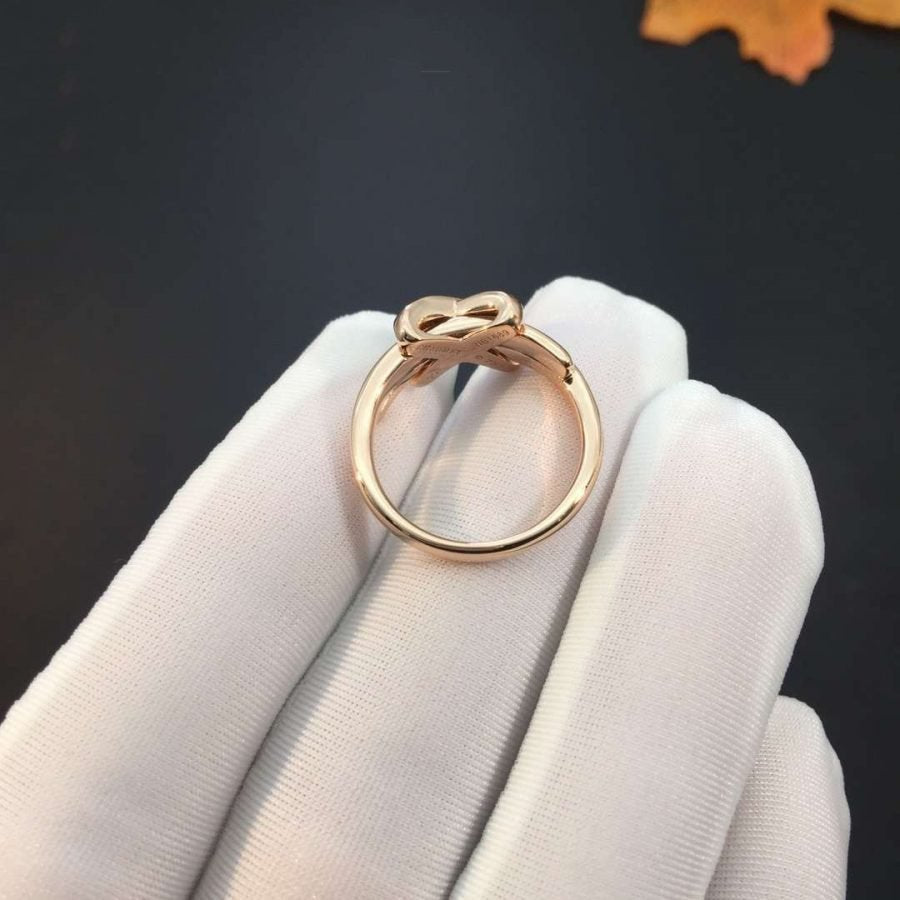 [OrnoraJewelry]JEUX DE PINK GOLD DIAMOND RING