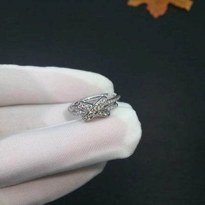 [OrnoraJewelry]JEUX DE SILVER DIAMOND RING