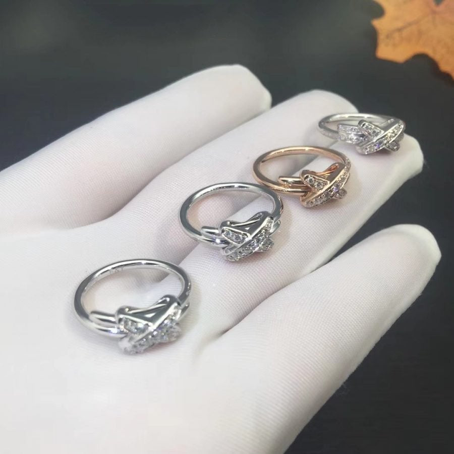 [OrnoraJewelry]JEUX DE SILVER DIAMOND RING