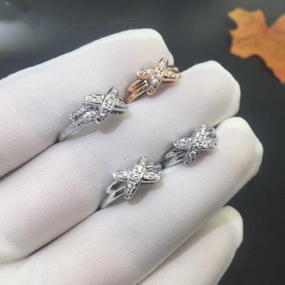 [OrnoraJewelry]JEUX DE SILVER DIAMOND RING