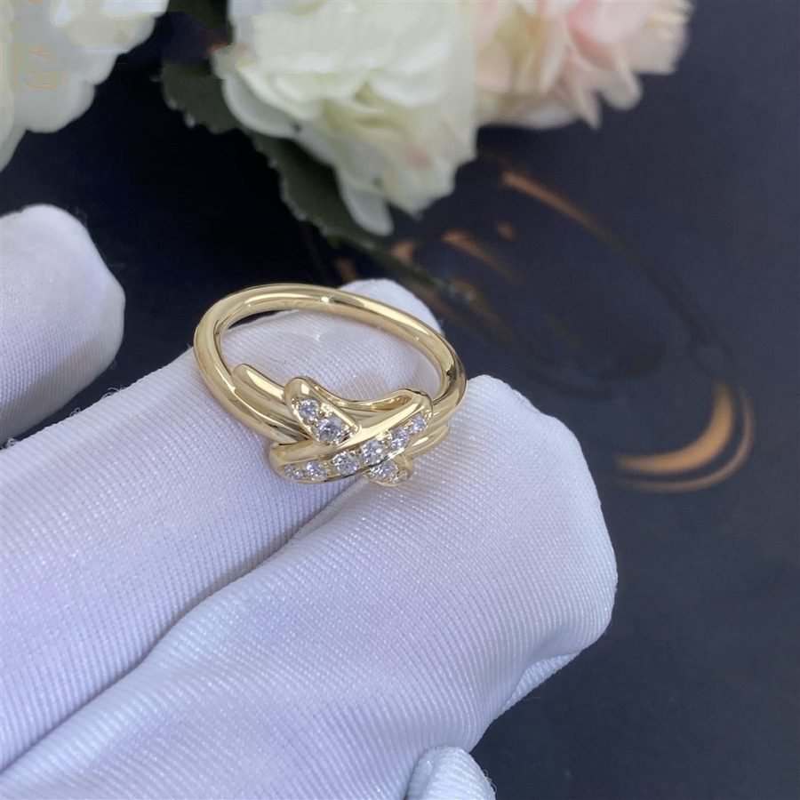 [OrnoraJewelry]JEUX DE GOLD DIAMOND RING