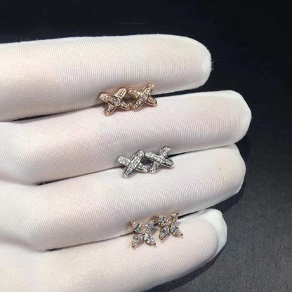 [OrnoraJewelry]JEUX DE DIAMOND EARRINGS