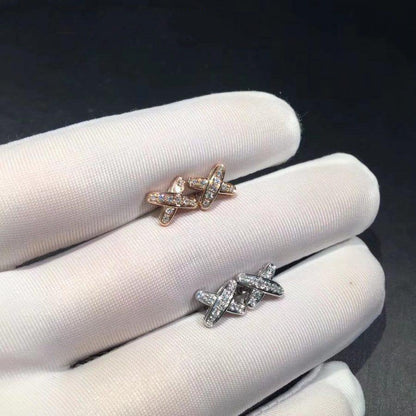[OrnoraJewelry]JEUX DE DIAMOND EARRINGS