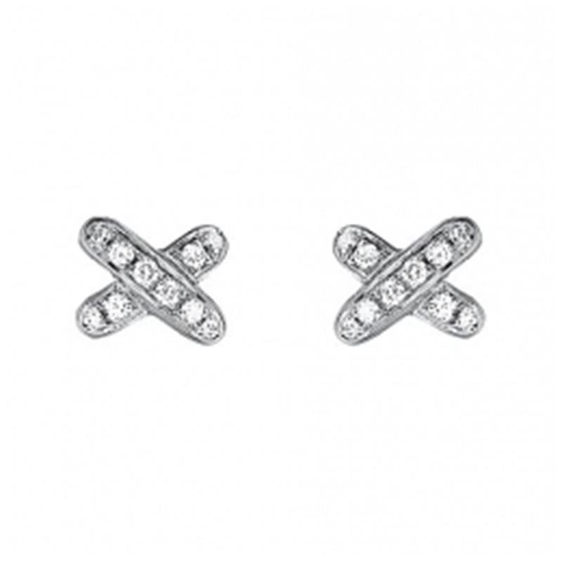 [OrnoraJewelry]JEUX DE DIAMOND EARRINGS