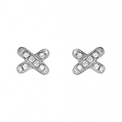 [OrnoraJewelry]JEUX DE DIAMOND EARRINGS