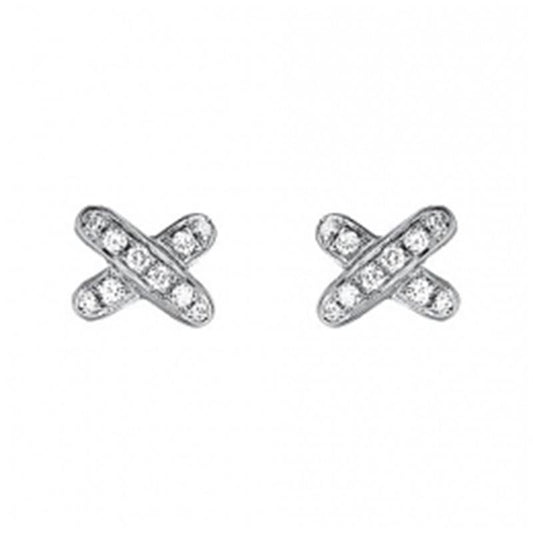 [OrnoraJewelry]JEUX DE DIAMOND EARRINGS