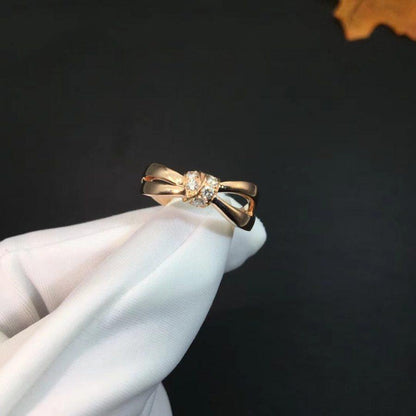[OrnoraJewelry]LIENS RING PINK GOLD DIAMOND