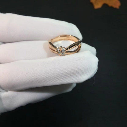 [OrnoraJewelry]LIENS RING PINK GOLD DIAMOND