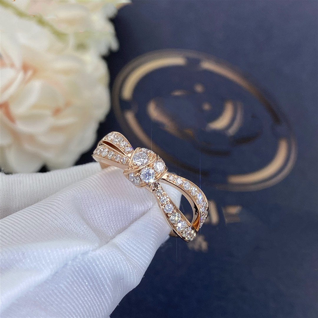 [OrnoraJewelry]LIENS PINK GOLD DIAMOND RING