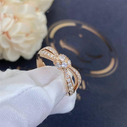 [OrnoraJewelry]LIENS PINK GOLD DIAMOND RING