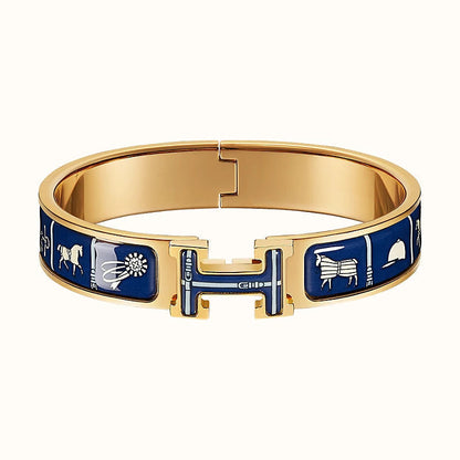 [OrnoraJewelry]H COUVERTURES DARK BLUE BRACELET