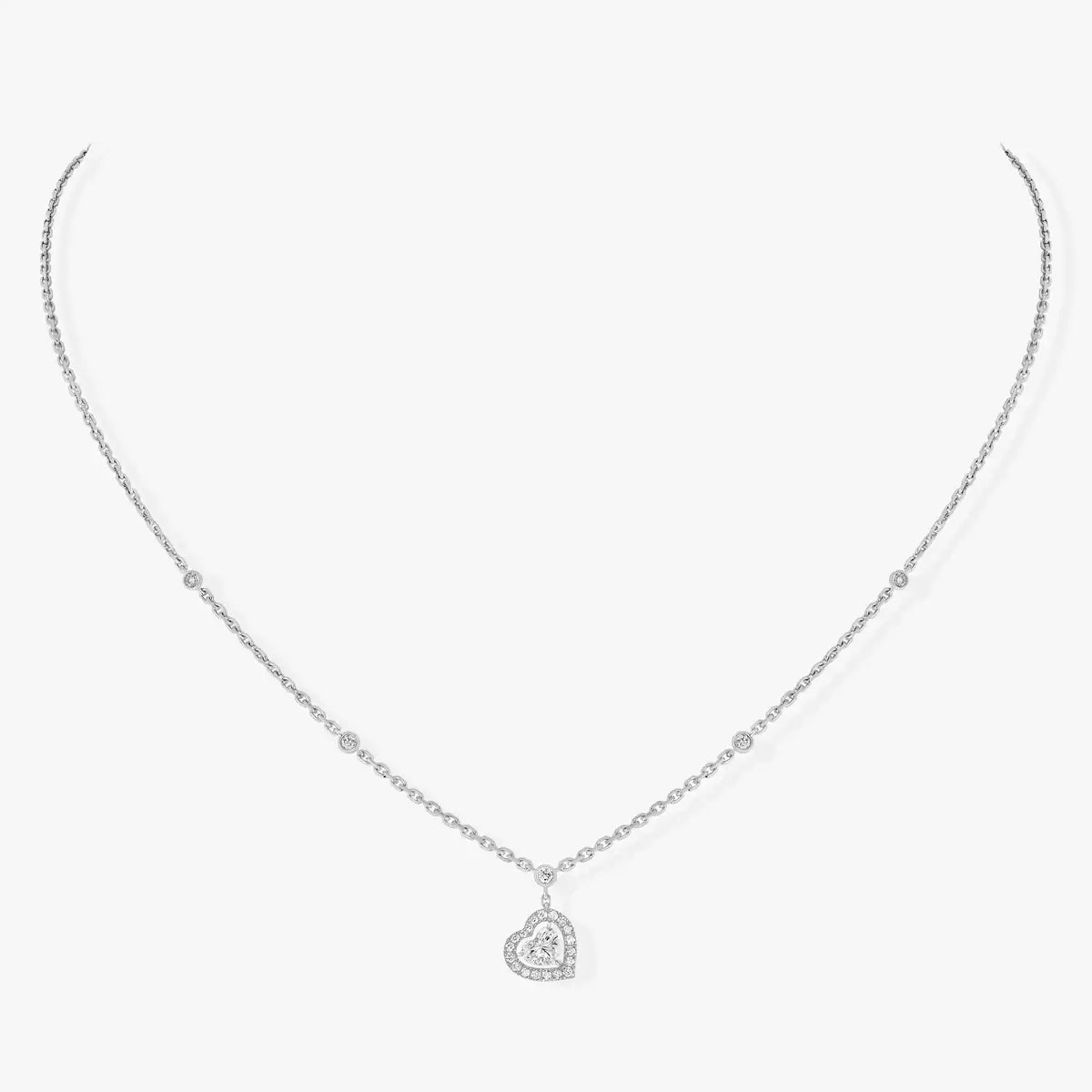 [OrnoraJewelry]Diamond Necklace Joy C_ur
