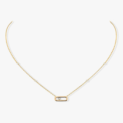[OrnoraJewelry]MOVE UNO DIAMOND NECKLACE