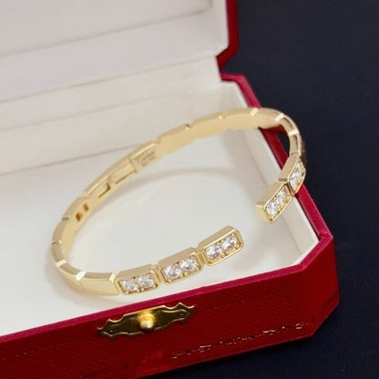 [OrnoraJewelry]LOVE DIAMOND OPEN  BRACELET