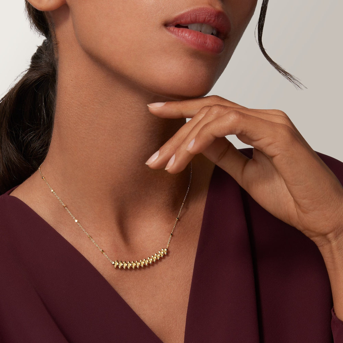 [OrnoraJewelry]CLASH  SMALL NECKLACE