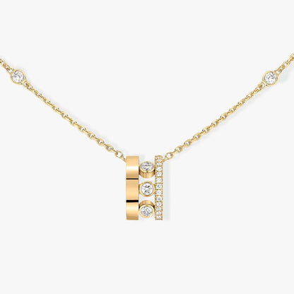 [OrnoraJewelry]CHAIN MOVE ROMANE PEDAND NECKLACE